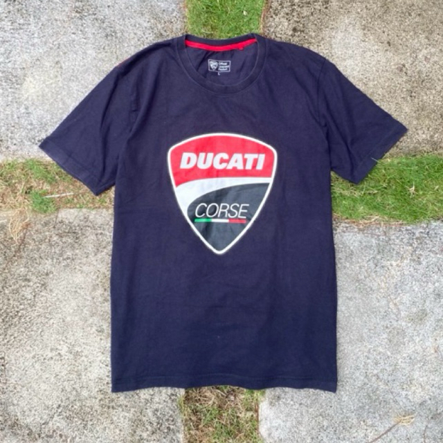 เสื้อยืดสีกรมท่า Dukati Official