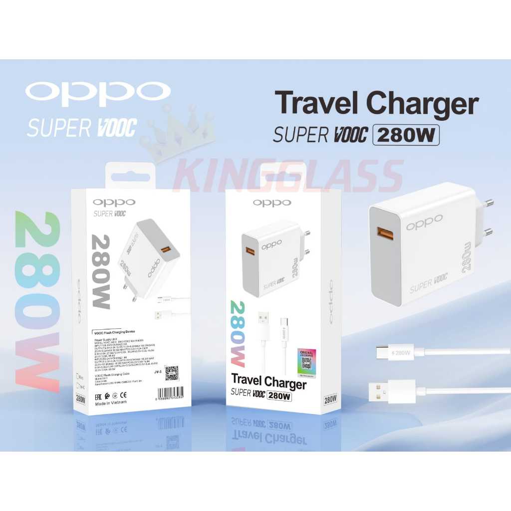 Vibox Travel Charger Oppo Super Vooc 280W Micro Type C Flash Charge รองรับ Oppo [SR]