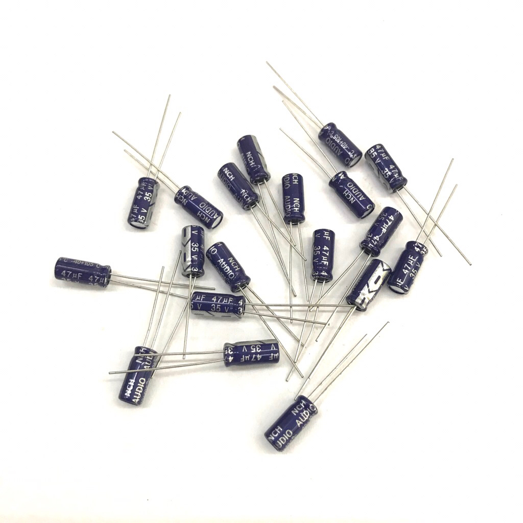 Elco 47uf 35v 47micro farad 35volt