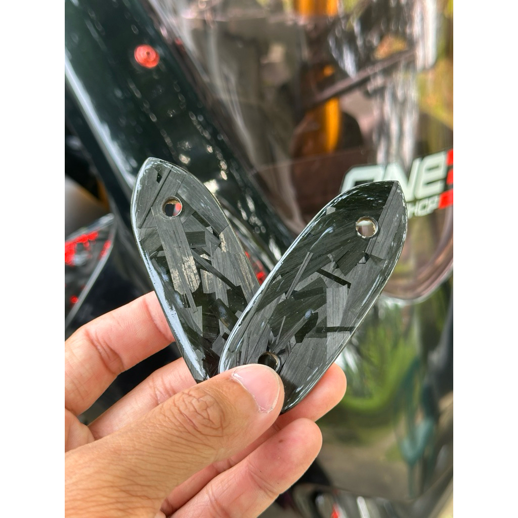 กระจกมองข้าง BLANKING CARBON FORGED YAMAHA R15v3 R15v4 R25NEW