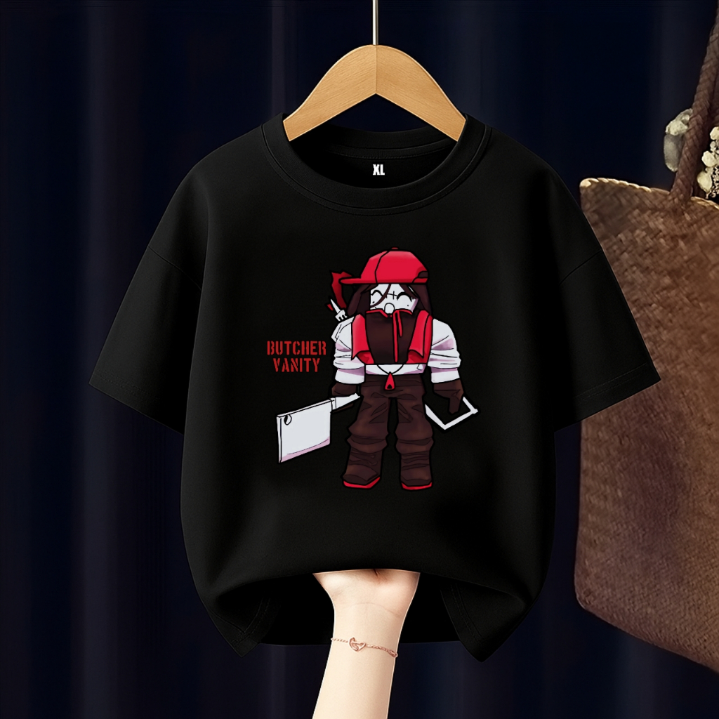 เสื้อยืด KIDS CHARACTER BUCHER VANITY ROBLOX FORSAKEN