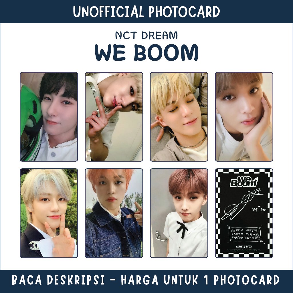 [รูปถ่ายอย่างเป็นทางการ] NCT DREAM - WE BOOM