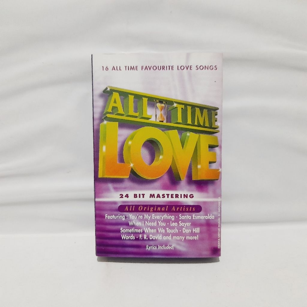 All Time Love Cassette - Leo Slayer Santa Esmeralda Dan Hill VA