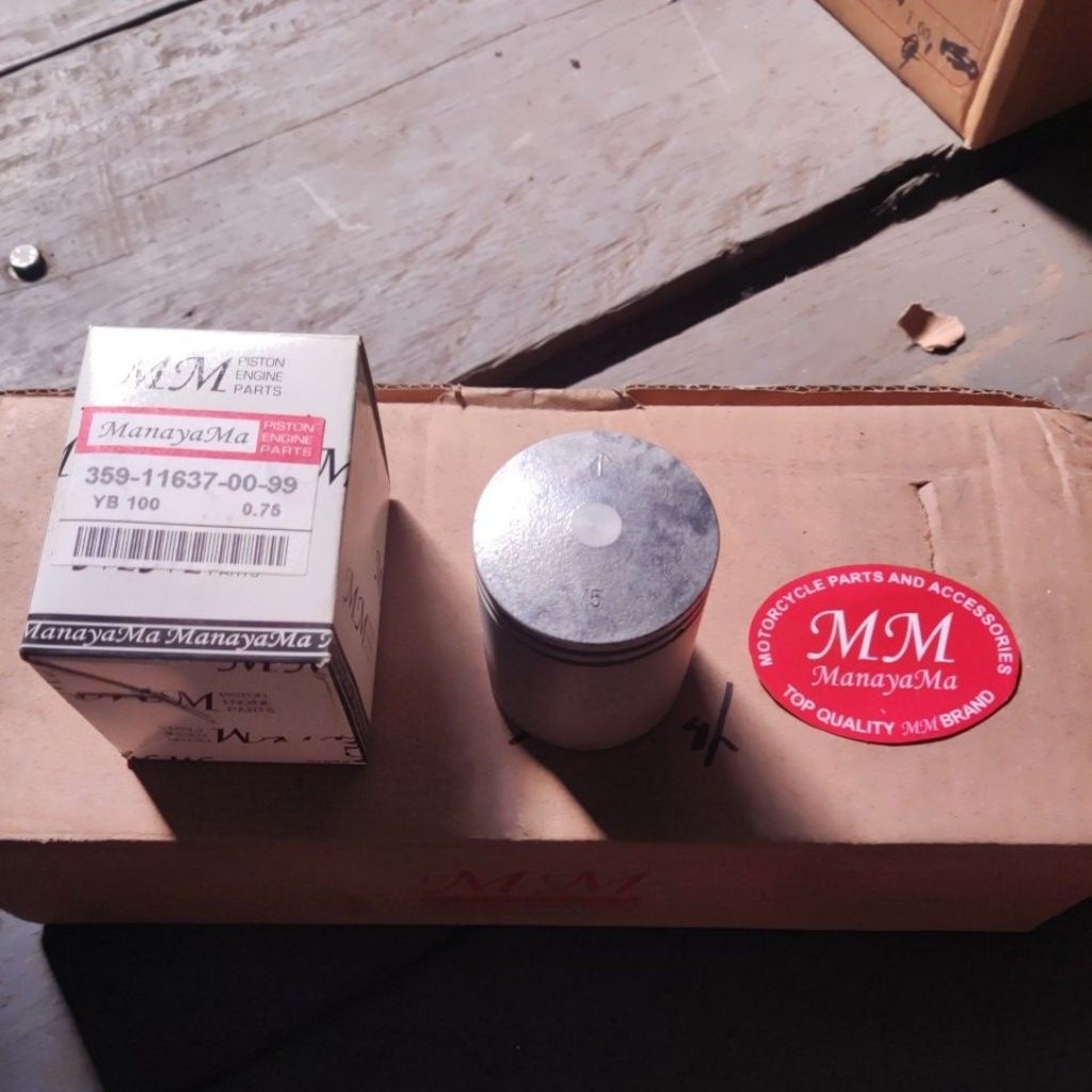 ลูกสูบyamaha yb100 yb 100 oversize 50 75 ManayaMa