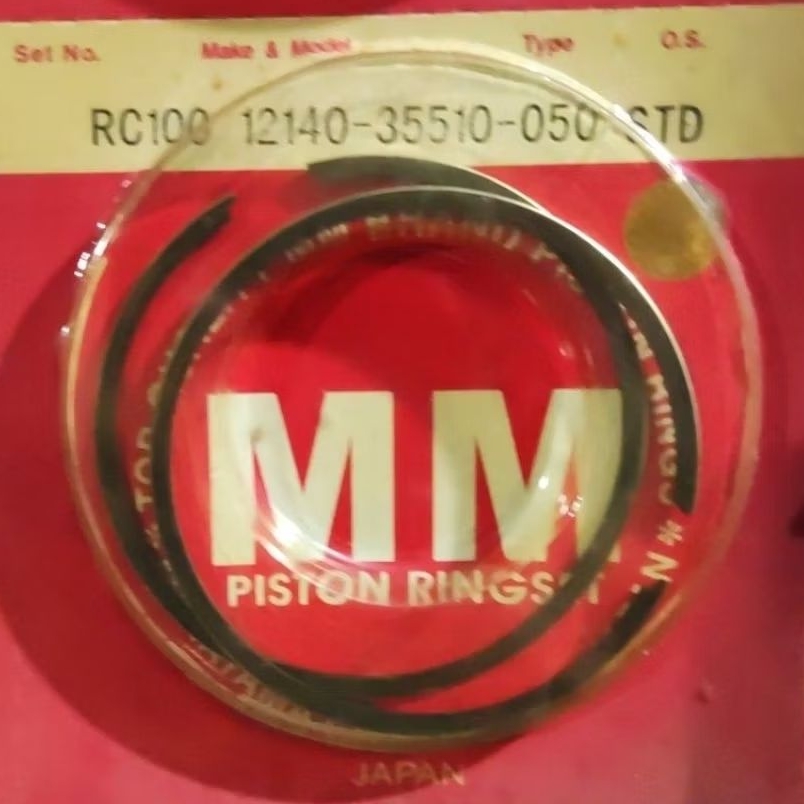 แหวนลูกสูบ suzuki rc100 rc 100 oversize std 50 100 ManayaMa