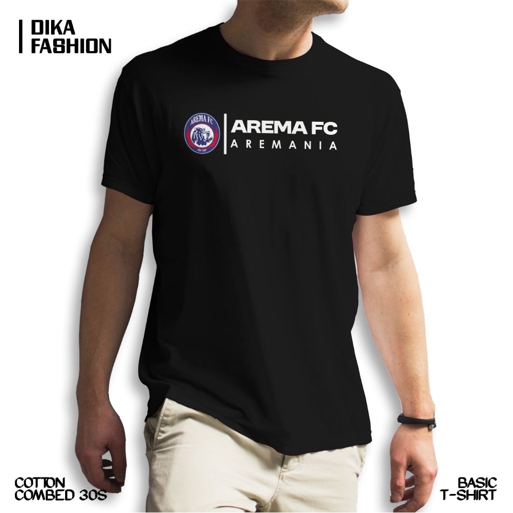 AREMA FC AREMANIA CLUB FOOTBALL SUPPORTER เสื้อยืด VIRAL POPULAR LATEST DIKA TREND STORE แฟชั่น