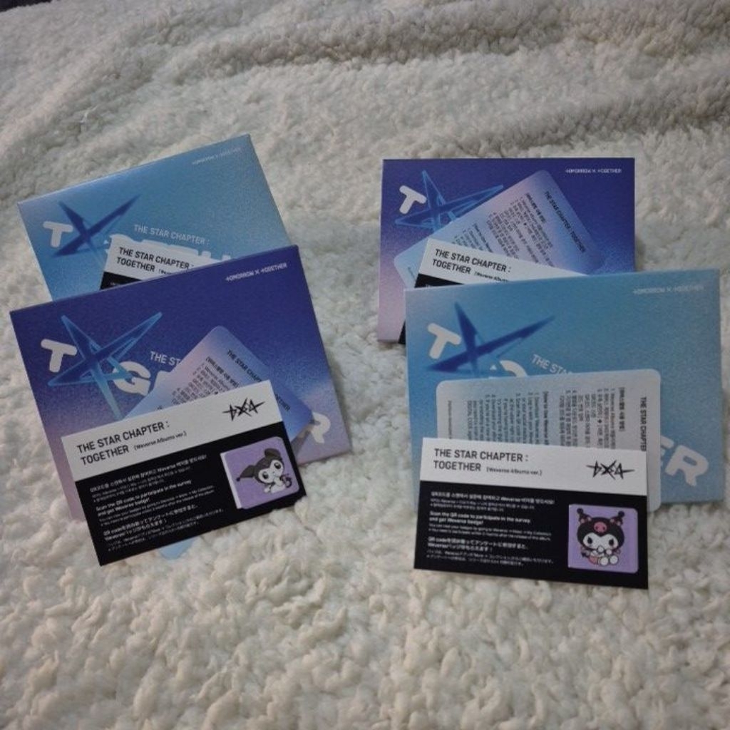 อัลบั้ม Weverse TXT TSCT . ดาวที่กัน