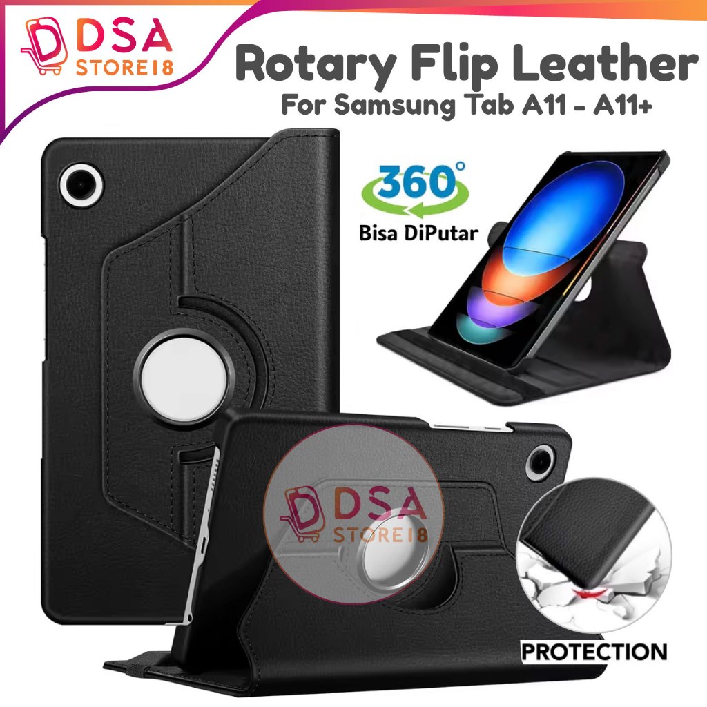 เคส Samsung Tab A11 A9 Plus 11" 8.7" / Samsung Tab A11+ A9+ เคสฝาพับแบบหมุน
