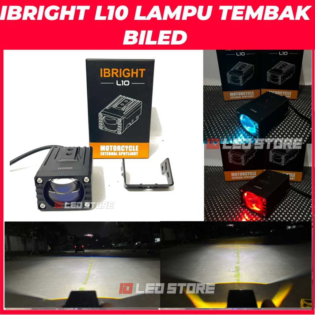 CAHAYA สปอตไลท์แสงบิลล่าสุดประเภท L10 Flat Bluelens แล้วมีพัดลมระบายความร้อน High lo Light Bild Devi