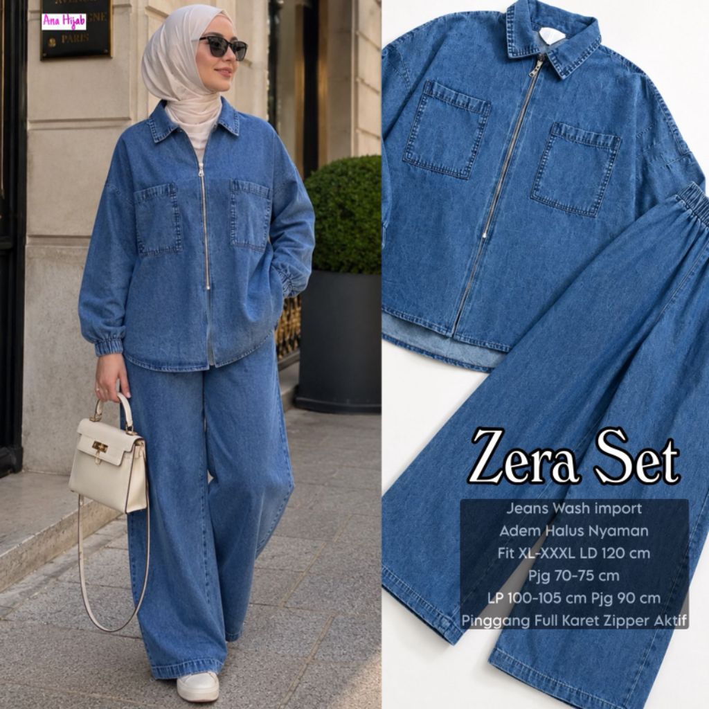 ZERA SET กางเกงยีนส์