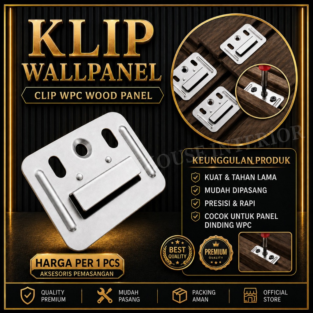 WPC WALL PANELBOARD CLIP WPC INSTALLATION CLIP WPC wpc hanger