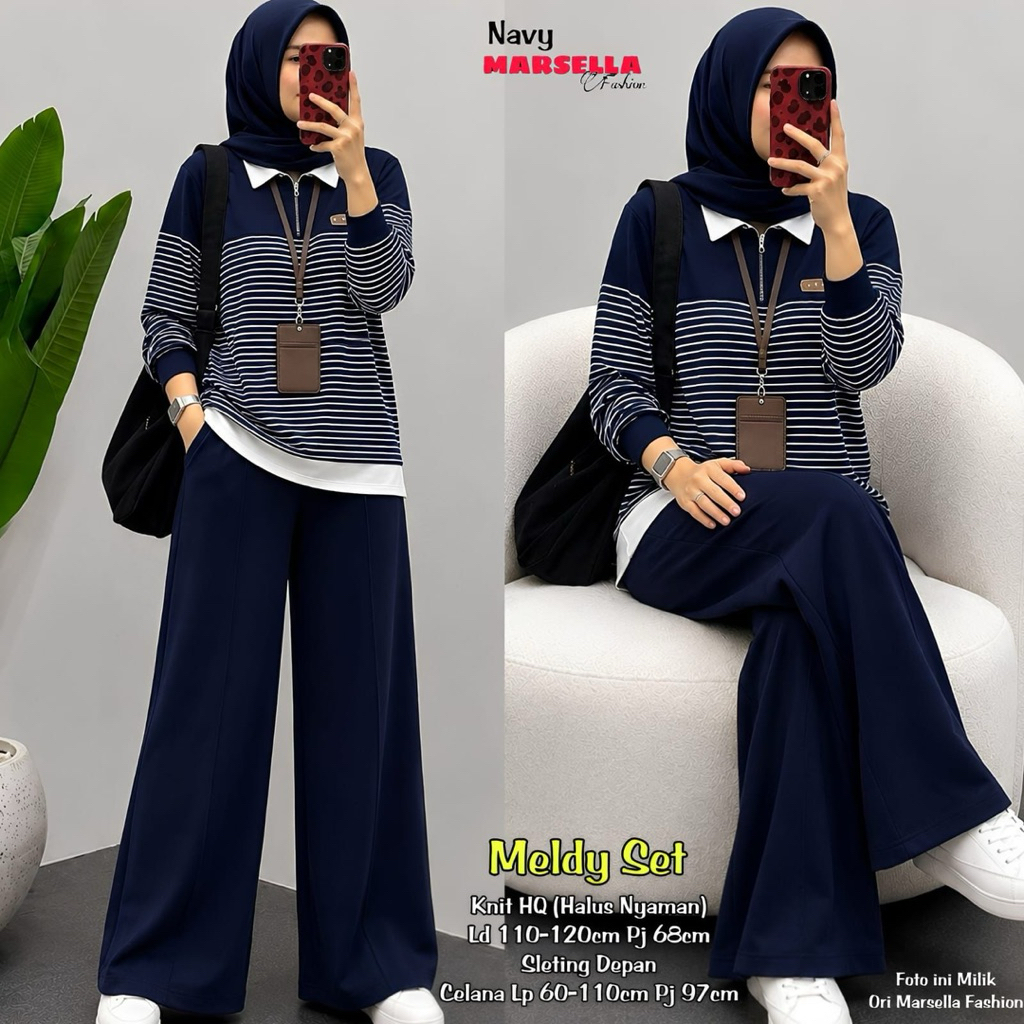 BUSUI CULOT SET, SOFT, COOL, COMFORTABLE MATERIAL, LD 115, PANTS LENGTH 93