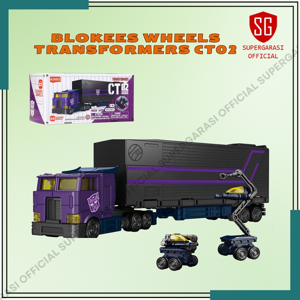 Blokees Wheels CT02 Transformers Optimus Prime 75611 Diecast (SG Optimus Prime เท่านั้น)