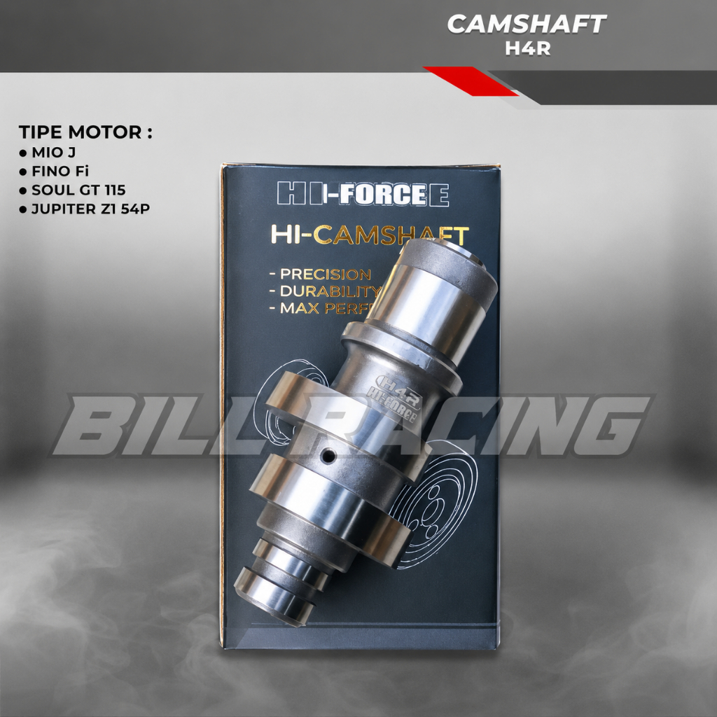 เพลาลูกเบี้ยว HI-Camshaft T1 H4R Mio J Fino Fi Soul GT 115 Jupiter Z1 54P qilep