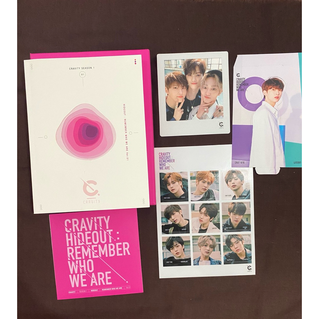 [WTS] อัลบั้มเท่านั้น Cravaity Hideout Season 1 & Hideout Season 3