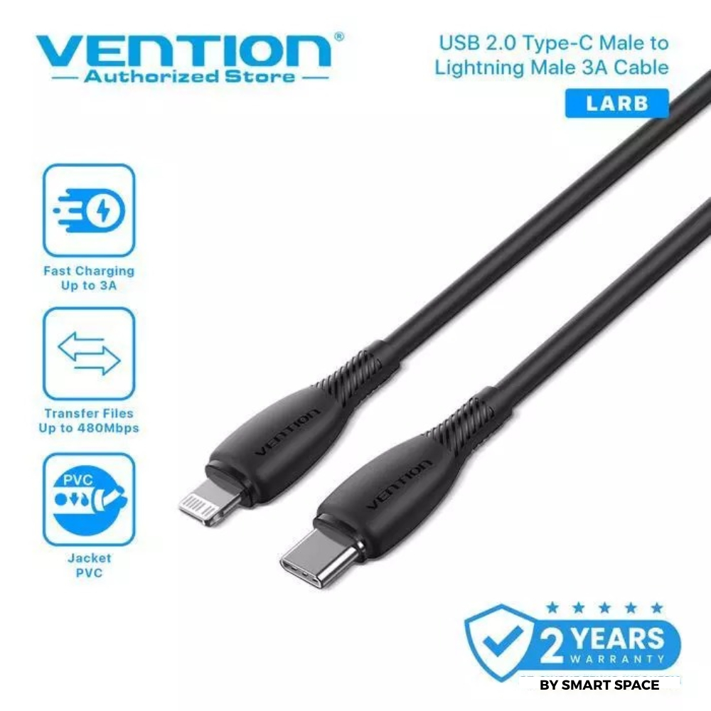Vention Apple Iphone USB C USB Type-C to Lightning MFI Certified LAR Data Cable
