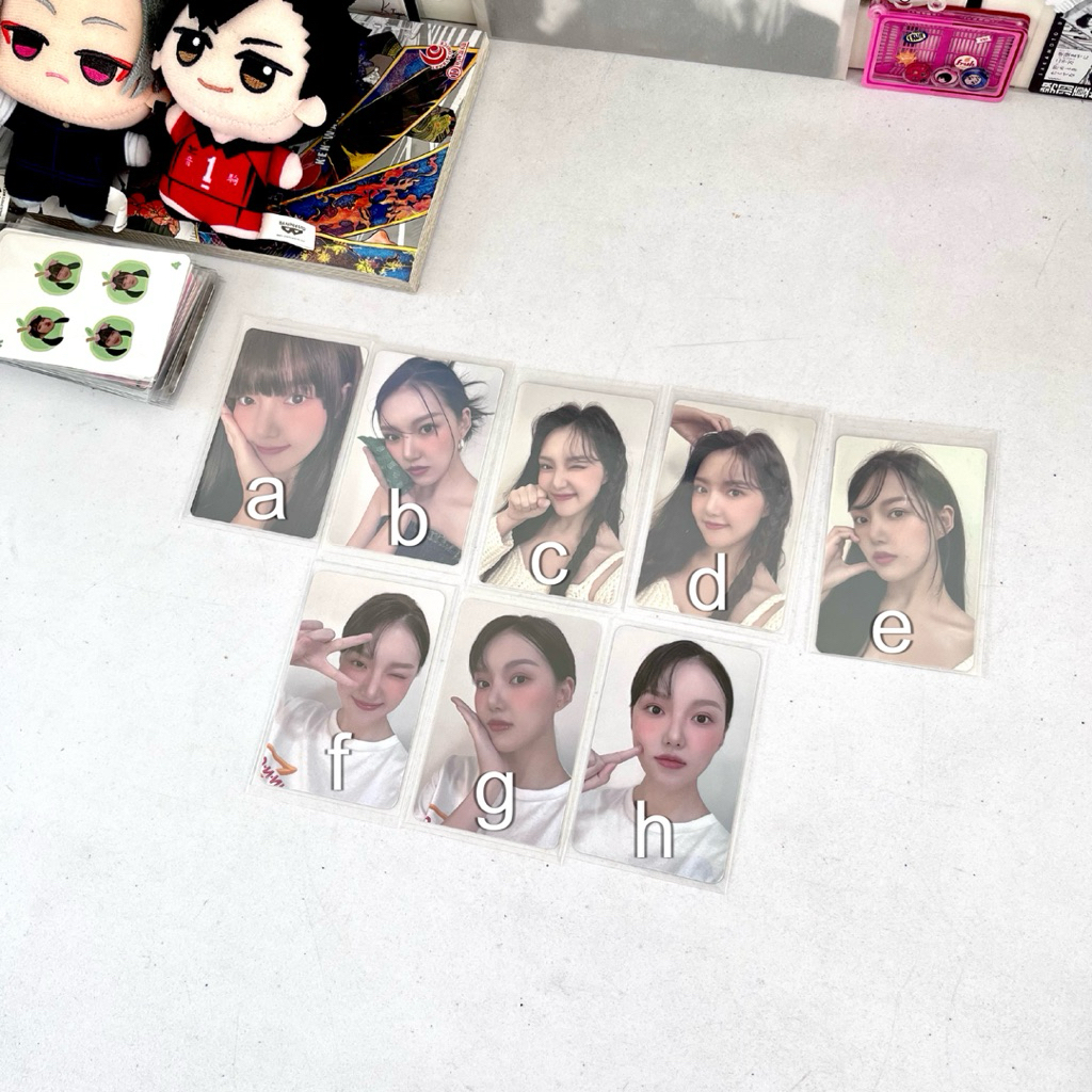 การ์ดรูปถ่ายอย่างเป็นทางการ | Yerin 2023 ชุดต้อนรับ ชุดภาพเซลฟี่ กิจกรรม Ktown4u POB Online Fansign 