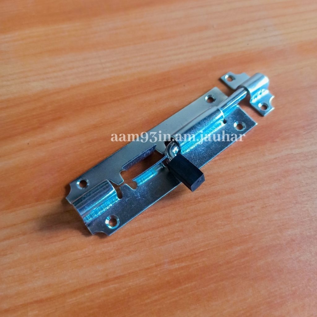 กลอน 4" นิ้ว หนา 1 มม. เหล็กคอร์ด 70 แกรม 12.2 x 4 ซม. แผ่นงอตัวแอล กล่องสลัก ล็อค ประตู สล็อต นิเกิ