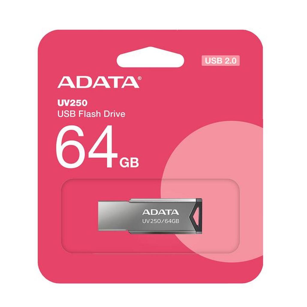 ADATA UV250 USB 2.0 แฟลชไดรฟ์ 64GB - ADATA FlashDisk 64GB UV250 USB 2.0