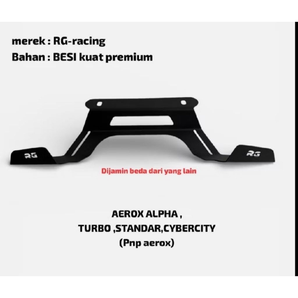 ฝาครอบป้องกันไฟเลี้ยวด้านหลัง Aerox Alpha Turbo 2025 Aerox Cybercity Aerox Standard 2025 วัสดุเหล็ก 