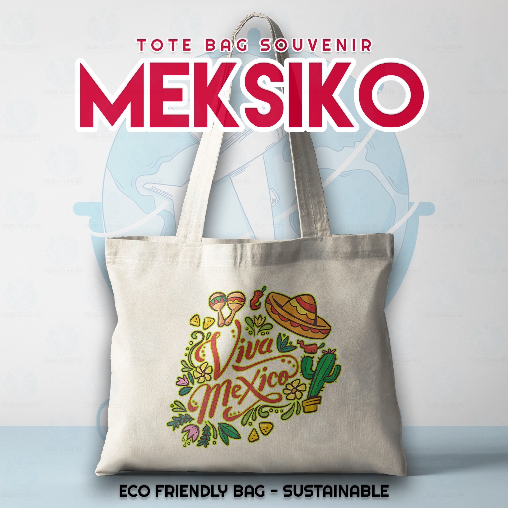 ของที่ระลึก ของที่ระลึก Tote Bag Mexican Overseas - ของที่ระลึก Tote Bag Mexican Tour City Culture T