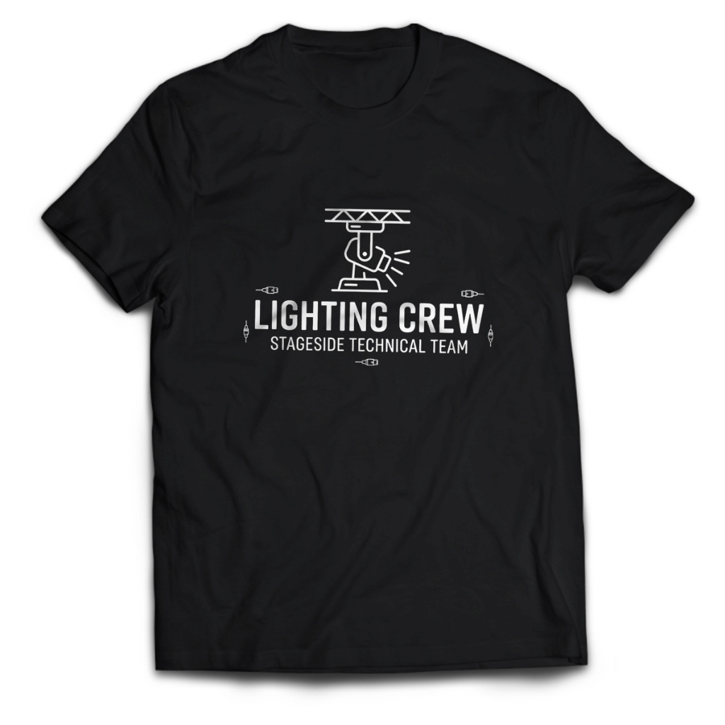 Mens LIGHTING CREW Stage Technian Adult Unisex Tops PageKaos