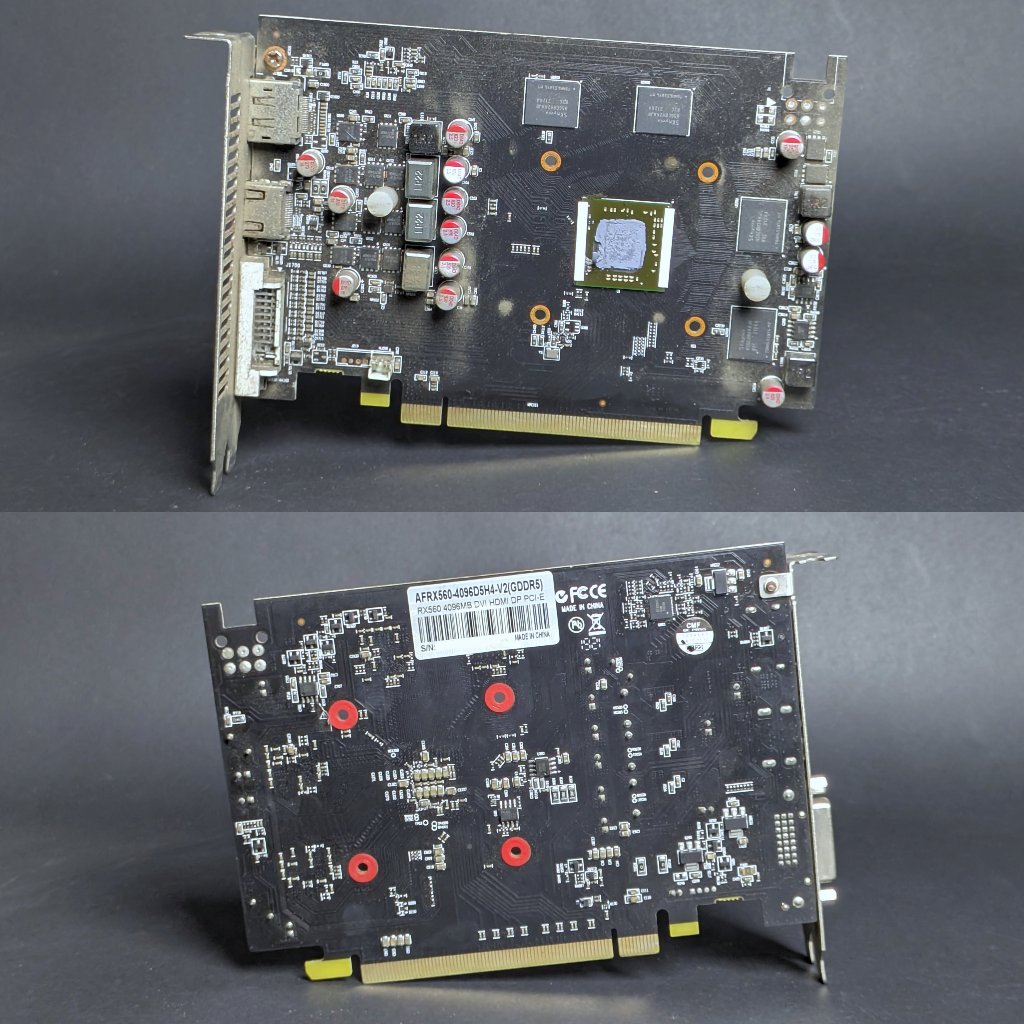 ส่วน - AMD Radeon RX 560 4G