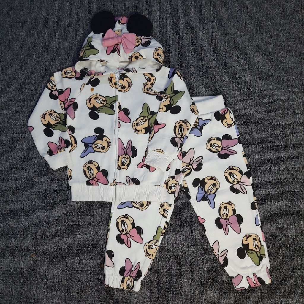 Set เสื้อแจ็คเก็ตหูฮู้ด + joggers Z*R^ Sz 2-3,3-4,4-5,6-7,7-8 T...ใหม่+TAG