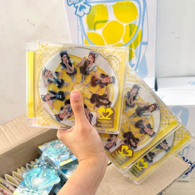 [READY] HEARTS2HEARTS H2H 2nd Mini Album Lemon Tang Jewel Version