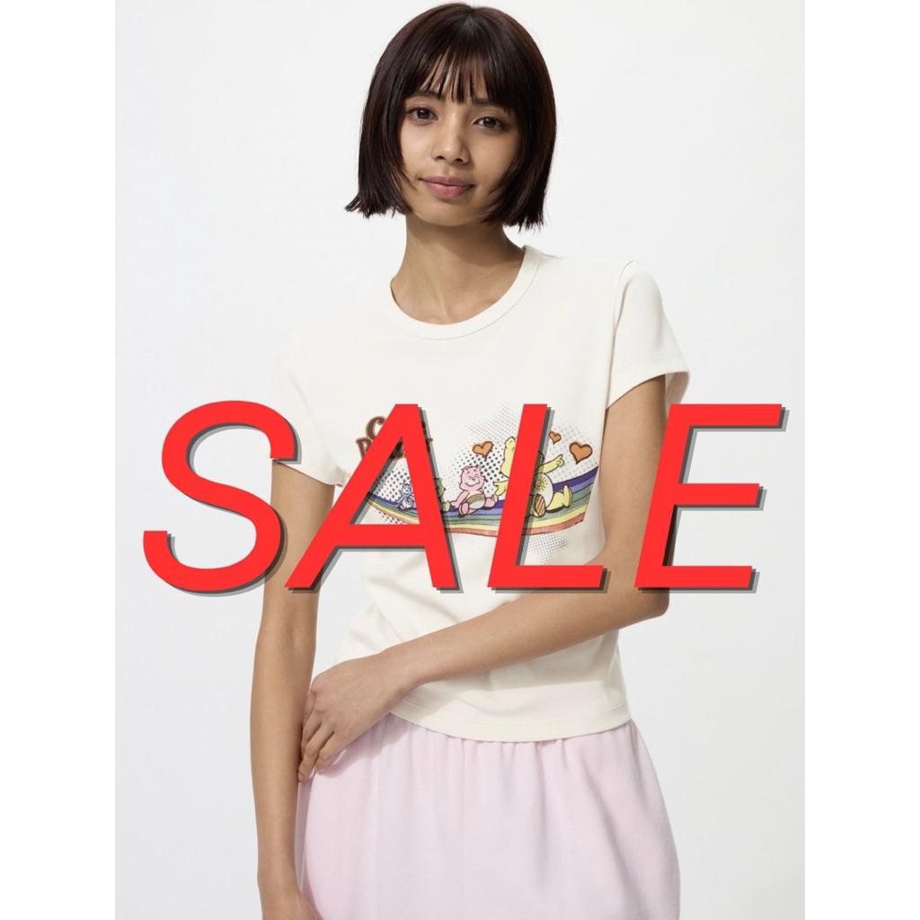 UT ผู้หญิง Cheerfulcharactice Uniqlo