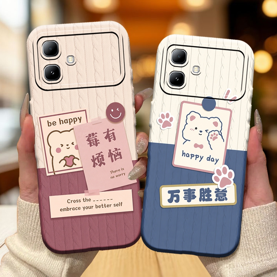เคสสําหรับ INFINIX SMART 20 ใหม่ล่าสุด 2026 Softcase ซิลิโคนป้องกันกล้อง (MF1)