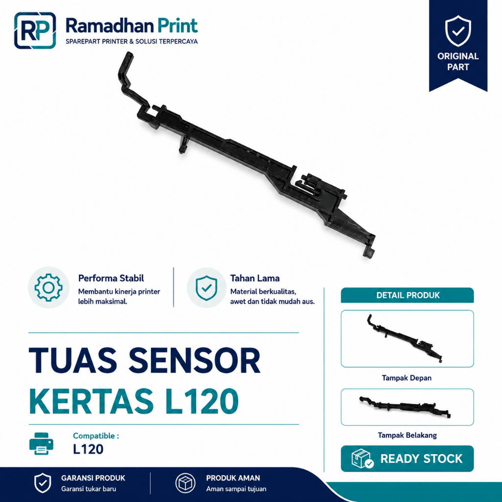 คันโยกเซ็นเซอร์กระดาษ Epson L120 Epson L120 120 L121 121 ASF Puller Trigger
