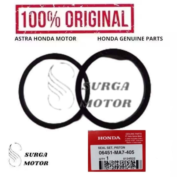ซีลยาง Caliper ลูกสูบ 1 แผ่นมอเตอร์ ADV CBR 150R CBR 150R Sonic 150R Stylo 160 Supra GTR Supra 125 F