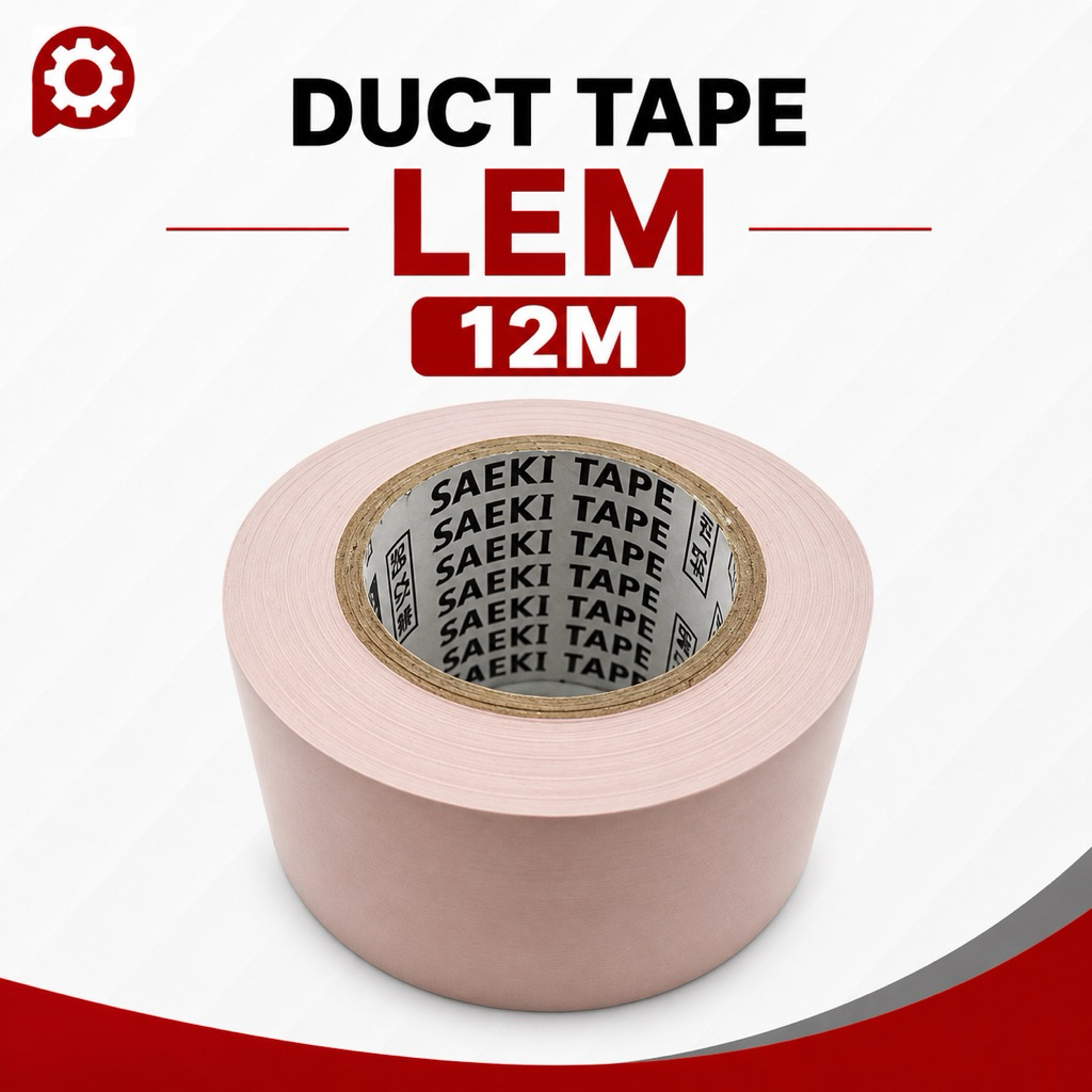 AC GLUE TAPE / DUCK TAPE AC GLUE / AC GLUE INSULATION SAEKI ยี่ห้อ 12 เมตร