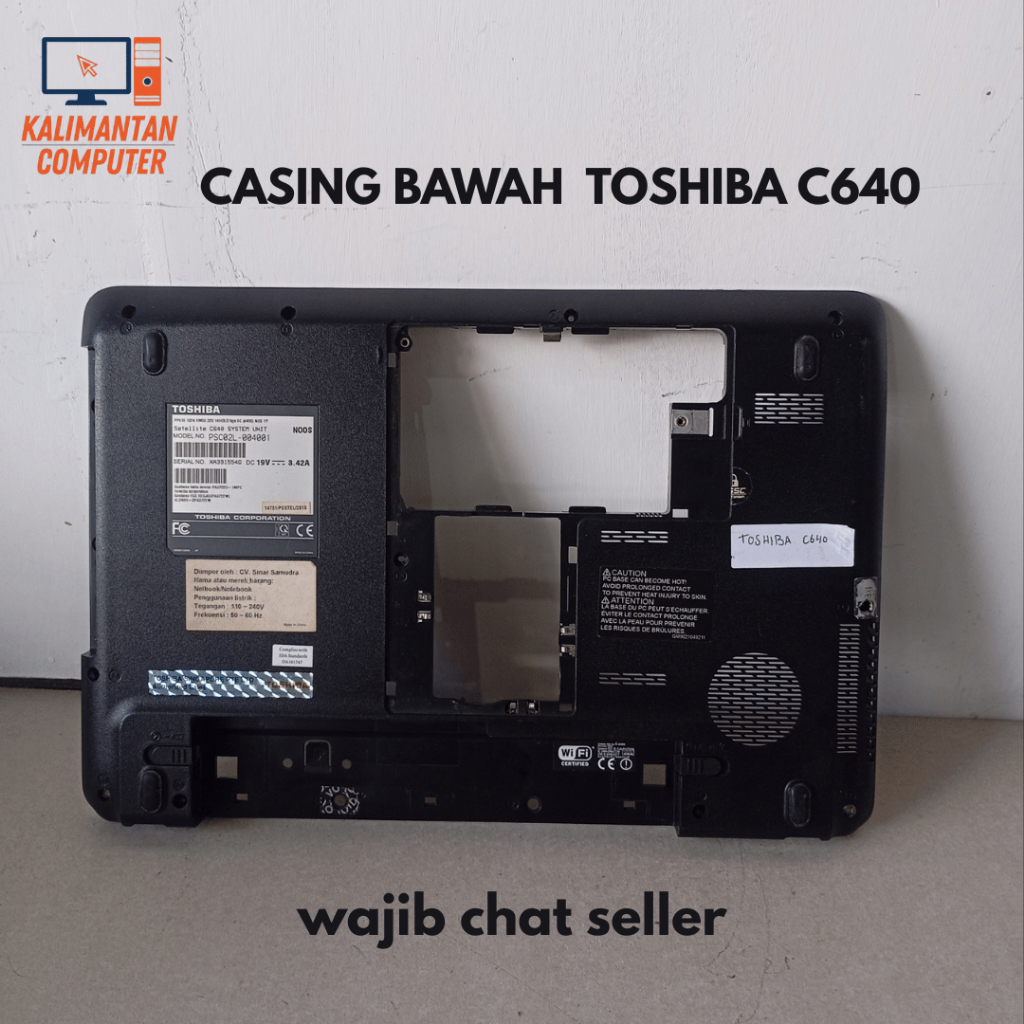 TOSHIBA C640 BOTTOM CASE