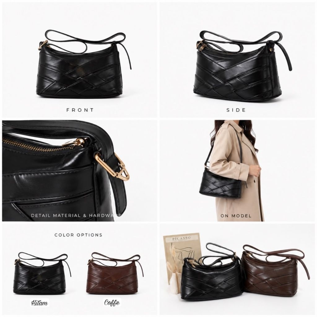 KIYOMI BAG กระเป๋าสะพายข้างผู้หญิง