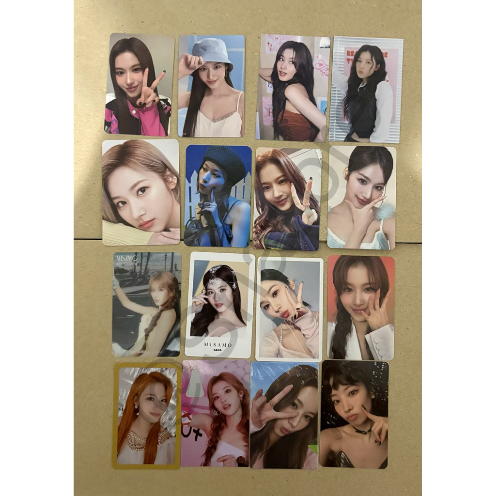 [OFFICIAL] TWICE SANA DAHYUN PHOTOCARD