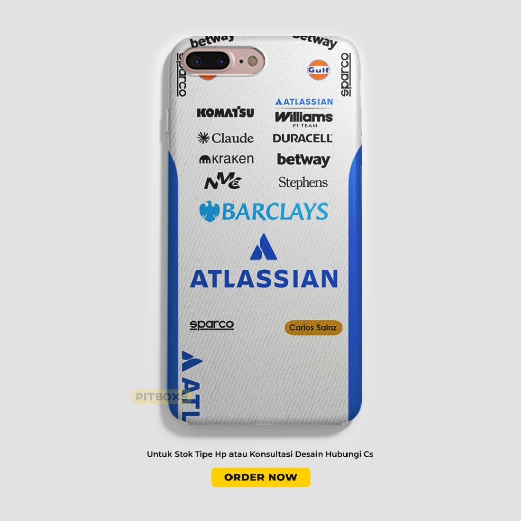 เคสแบบกําหนดเอง F1 Williams Racing Suit 2026 - PITBOXS
