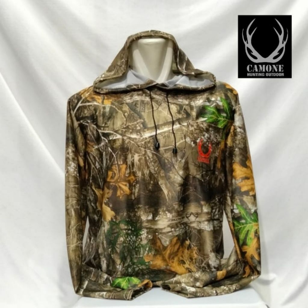 Camo Edge Hoodie/Camo Hoodie/Camo Hunting Shirt