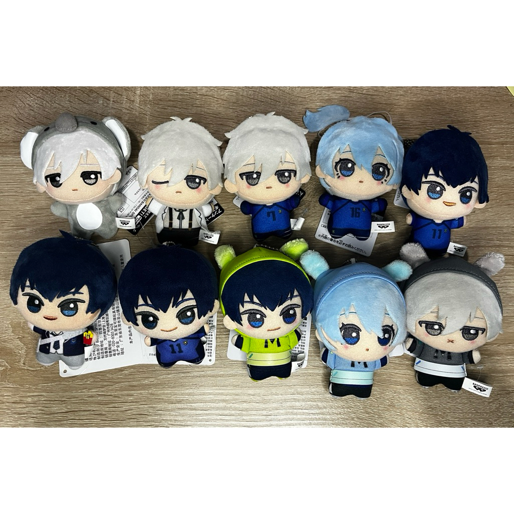 Chibigurumi Blue Lock ต่างๆ Nagi Hiori Isagi
