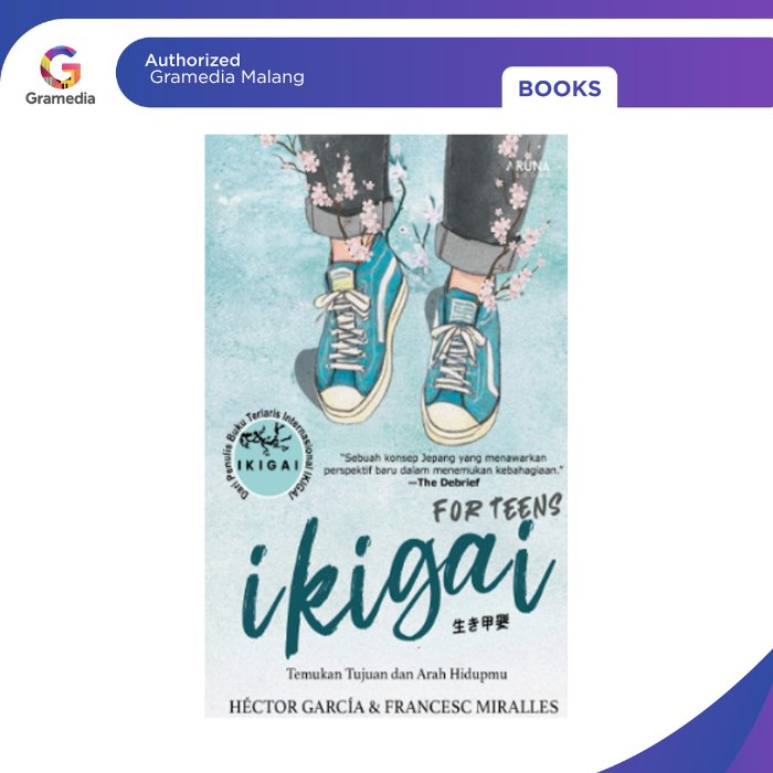 Gramedia Malang - Ikigai สําหรับวัยรุ่น