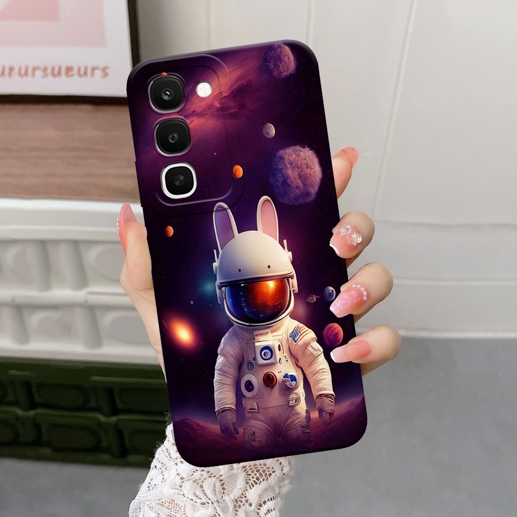 เคส REALME C100/C100i/C100X/P4X - Elolara.id - Casing REALME P4X - เคสนักบินอวกาศ Java - ตัวป้องกันม
