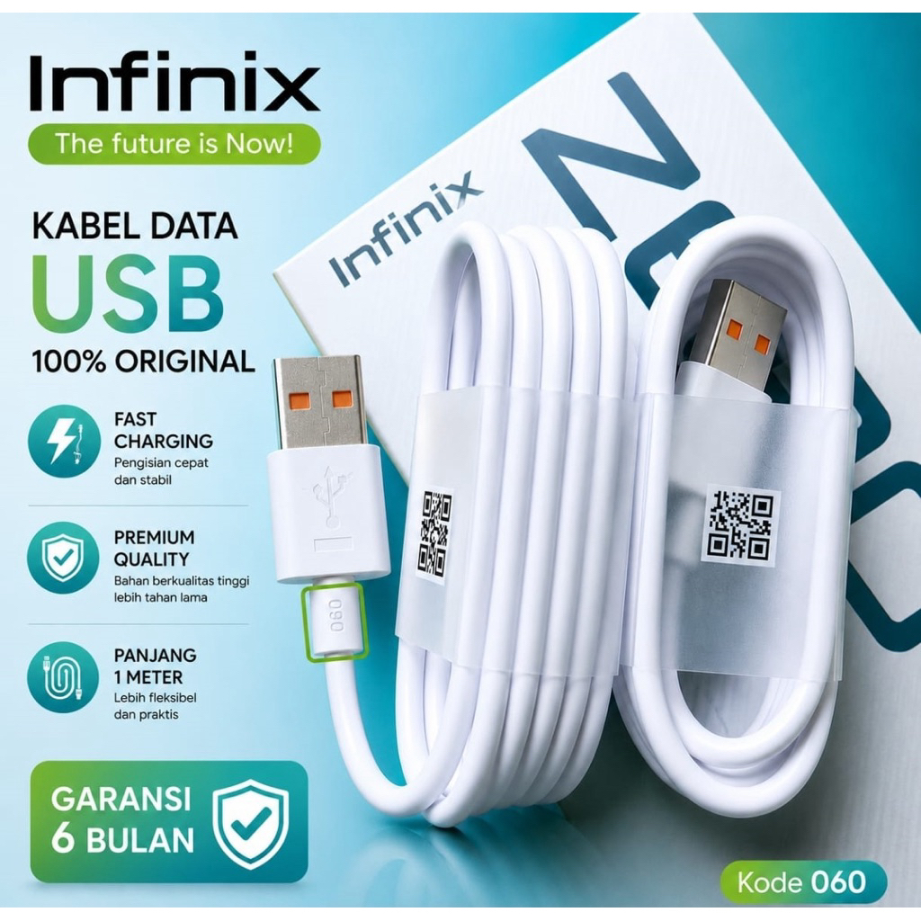 INFINIX สายเคเบิลข้อมูล INFINIX TECNO Type-C 6A 70W 90W 060 Super Charger Fast Charger Hyper Charger