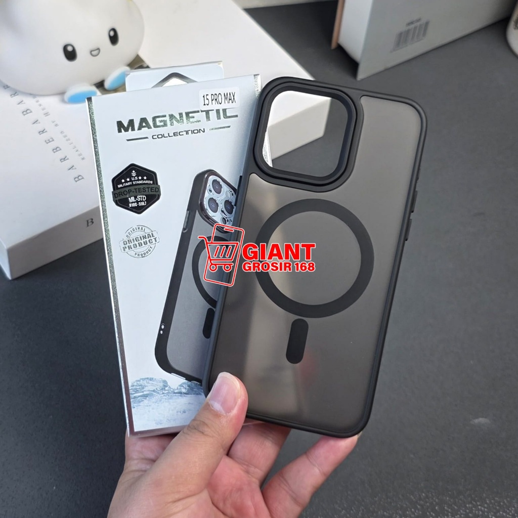 Magsafe Magnetic Black Doff Matte Case Samsung A27 5G Samsung A37 5G Samsung A57 5G Case Magsafe Hyb