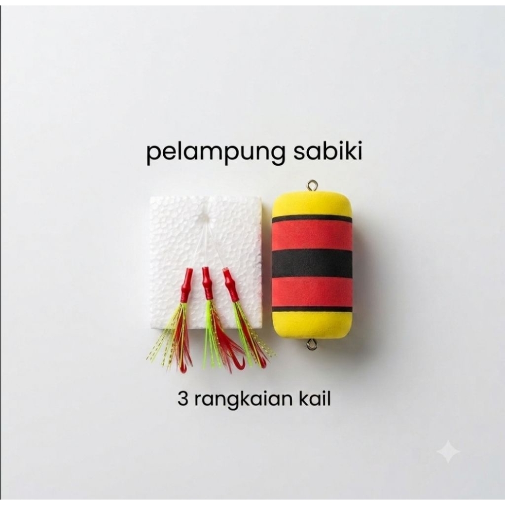 1 ชุดของ BUOY FILLED พร้อม TIN SABIKI GT BUOY