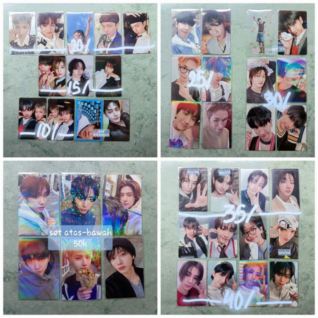 ขายการ์ด PC boynextdoor jaehyun wong leehan taesan riwoo sungho