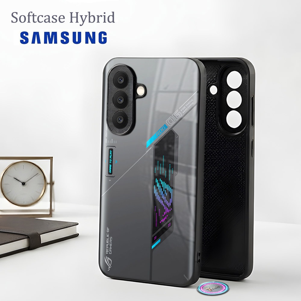 MF76 Softcase samsung A16 A17 A26 A27 A36 A37 A56 A57 4G 5G Glossy Luxury Camera Protector คุณภาพสูง