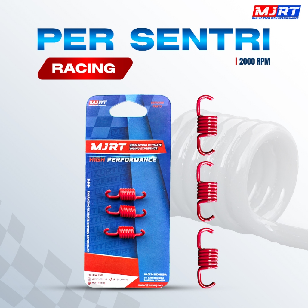 2000 RPM CENTRI SPRING สําหรับทุกประเภทของ MOTORCYCLE AUTOMATICS MJRT RACING