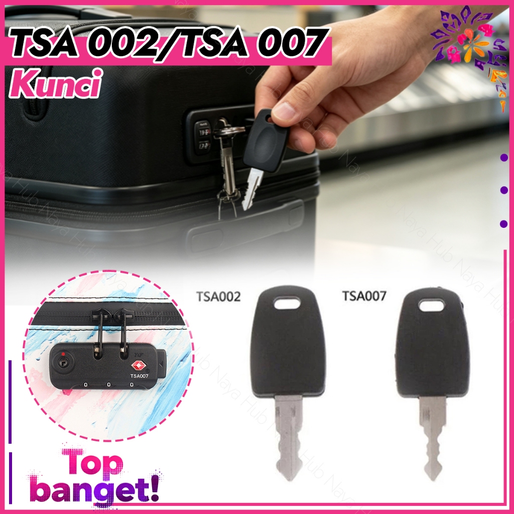 กุญแจมาสเตอร์คีย์ tsa กระเป๋าเดินทาง TSA002 TSA007 กุญแจเด็กรหัสรวมมัลติฟังก์ชั่ tsa ล็อคสําหรับกระเ