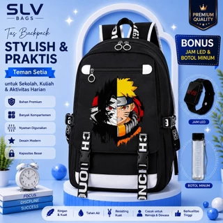 SLV Bags กระเป๋านักเรียนเด็ก, กระเป๋าเป้โรงเรียนประถมสุดเท่, ผู้ชายและผู้หญิง, ภาพอนิเมะนารูโตะ